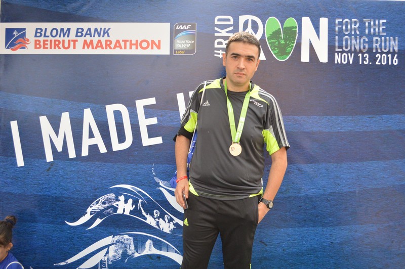 BLOM BANK Photobooth at the BLOM BANK Beirut Marathon